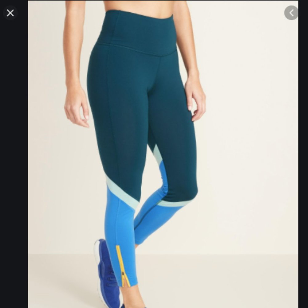 Old Navy High Waist Elevate Leggings Size L